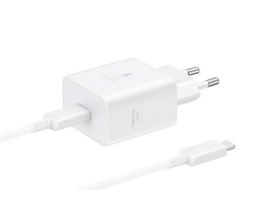 Fast Charger USB-C 45W + USB-C to USB-C 1.8m 5A Cable EP-T4511XWEGEU White Blister