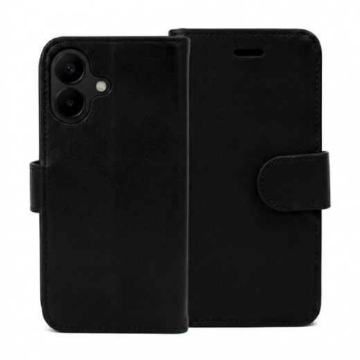 PU Wallet Deluxe for Galaxy A27 Pitch Black