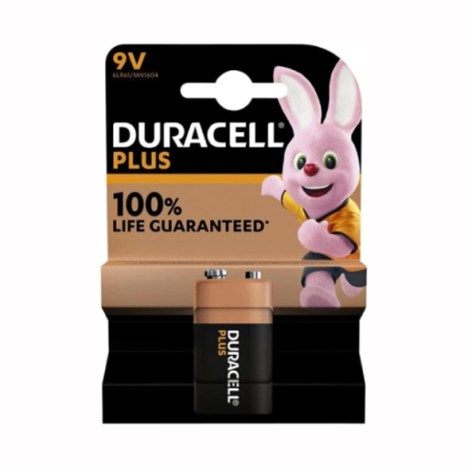DURACELL Plus MN1604 9V E- Block (1 pack)