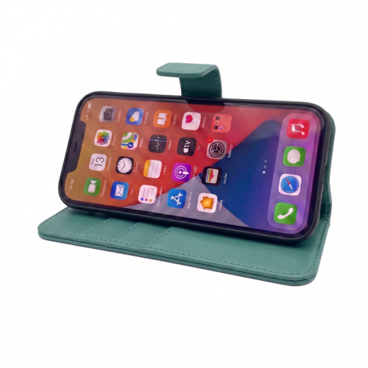 PU Wallet Deluxe for iPhone 11 Minty Green