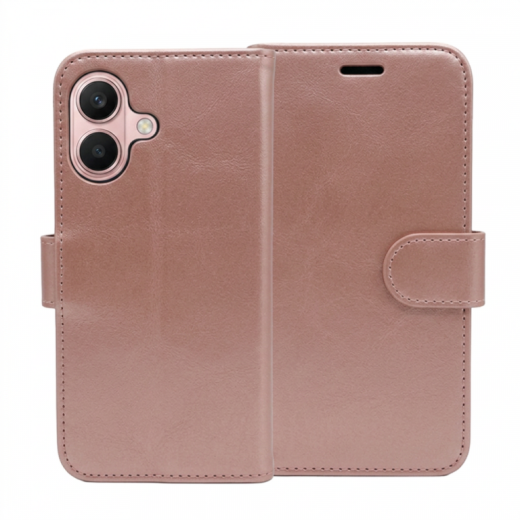 PU Wallet Deluxe for iPhone X/XS Rose Gold