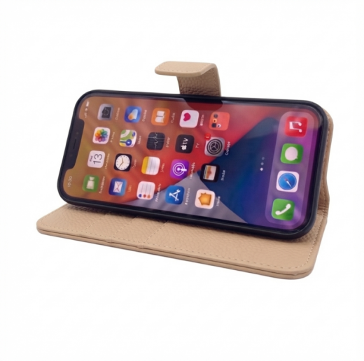 PU Wallet Deluxe for iPhone XS Max Ivory Beige