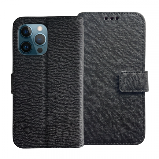 PU Wallet Premium for Galaxy A13 4G/5G Pitch Black NEW