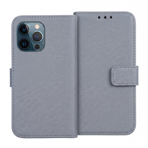 PU Wallet Premium for Galaxy S23 Plus Denim Grey NEW