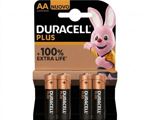 DURACELL Basic MN1500 1.5V AA-Cells (4 pack)