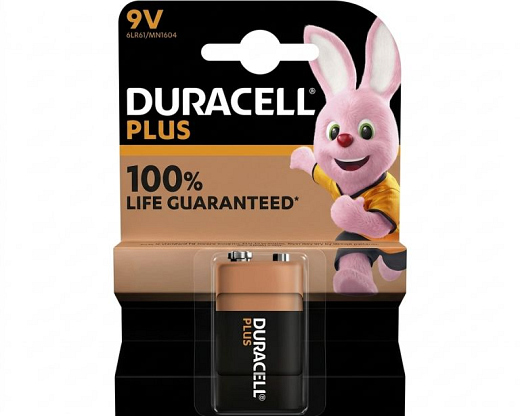 DURACELL Plus MN1604 9V E- Block (1 pack)