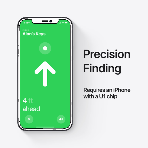 Apple AirTag (2nd generation) 1-pack white MFE94ZM/A