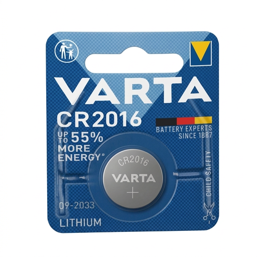 Varta Knoopcell Lithium CR2016 3V (1 pack)