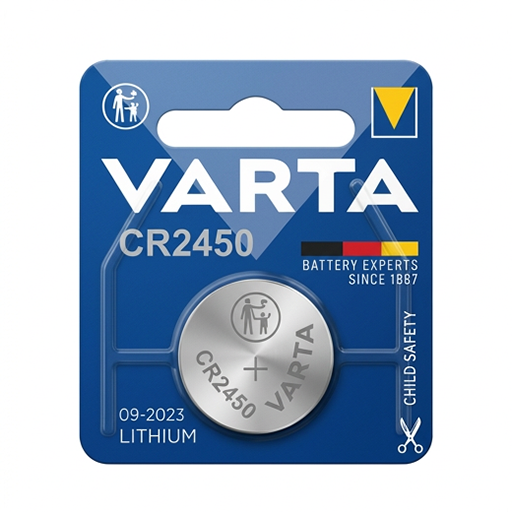 Varta Knoopcell Lithium CR2450 3V (1 pack)