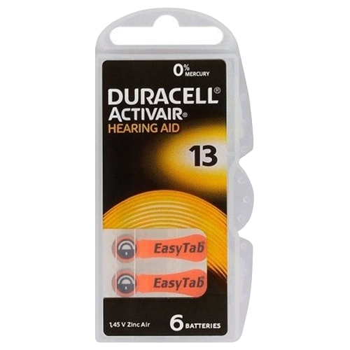 DURACELL Activair DA 13 (6 pack)