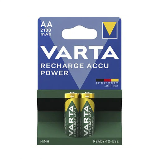 Varta Rechargeable accu AA 2100 mAh ready 2 use NiMH (2 pack)