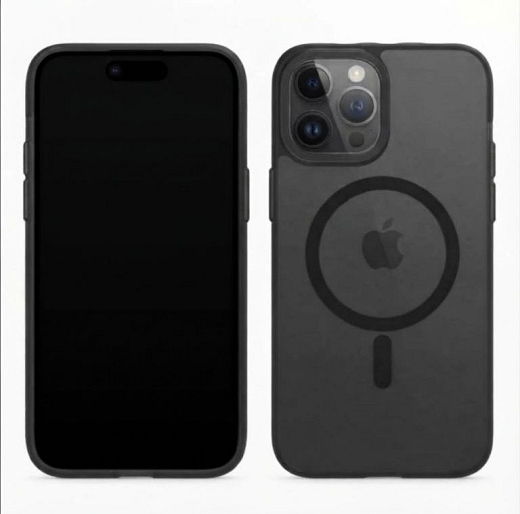 Matt Protect Case (MagSafe Compatible) for Galaxy A55 Black
