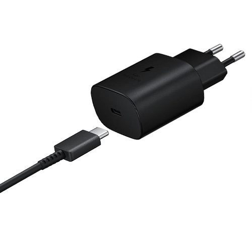 Travel Adapter USB-C 15W + USB-C to USB-C Cable EP-T1510XBEGEU Black Blister