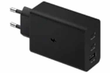 Power Adapter 65W Trio (2x USB-C & 1x USB-A) EP-T6530NBEGEU Black Blister
