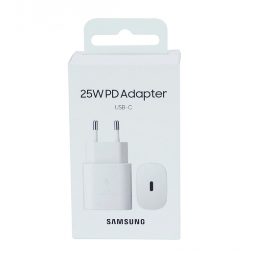 Travel Adapter Fast Charger USB-C 25W EP-T2510NWEGEU White Blister