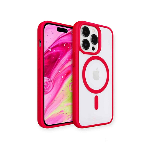 Hihia Case (MagSafe Compatible) for iPhone 13 Mini Red