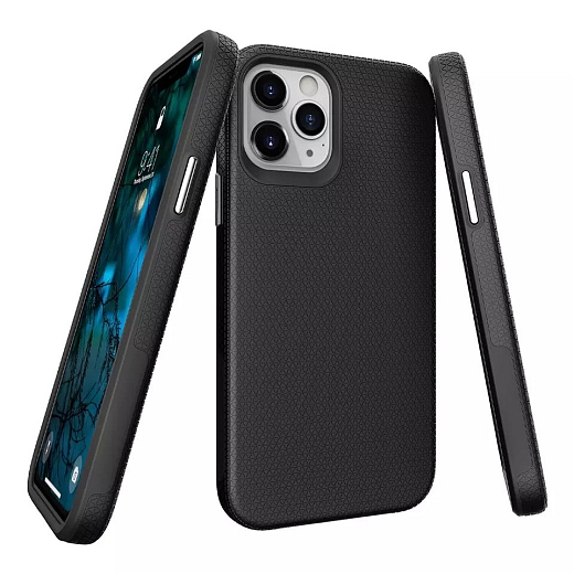 Dual Layer Rugged (MagSafe Compatible) Case for iPhone 17 Pro / 18 Pro Black