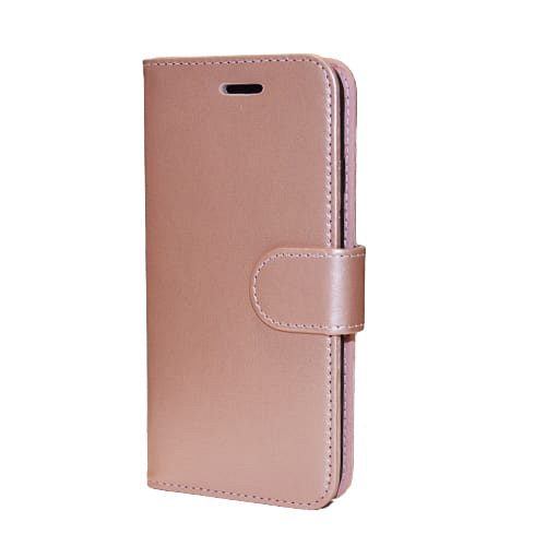 PU Wallet Deluxe for Galaxy A9 2018 Rose Gold