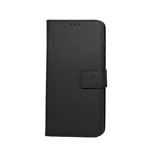 PU Wallet Premium for iPhone 15 Plus Pitch Black NEW