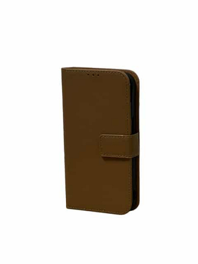 PU Wallet Premium for iPhone 13 Mini Dark Taupe