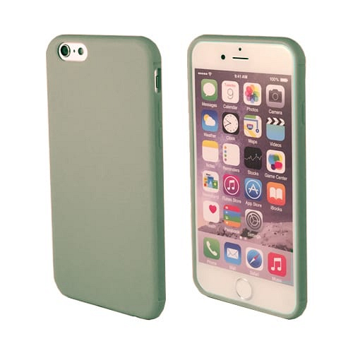 Silicon Flat Case for iPhone 5/5S/SE Dark Green
