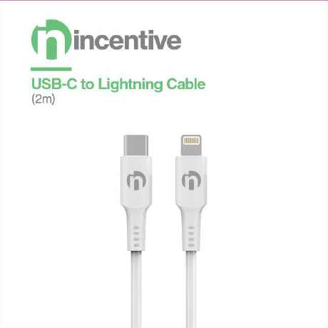 iNcentive USB-C to Lightning Cable 2 meter (VT206)
