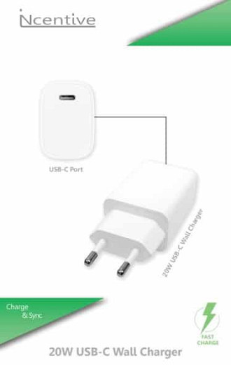 iNcentive Travel Adapter PD 45W USB-C (VT403)