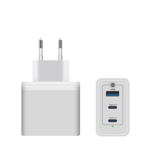 iNcentive Travel Adapter 65W 2x USB-C & 1x USB-A (VT400)