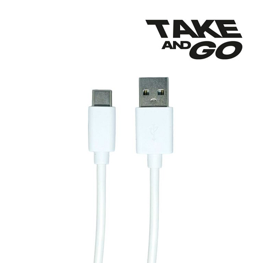 Take and Go USB-A to USB-C Cable 1 meter wit