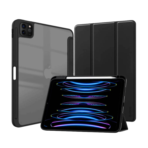 Trifold Slim Cover Stand for iPad Pro 13" 2024 Black