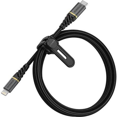 Otterbox Premium Cable USB-C to Lightning 1 meter Black EOL