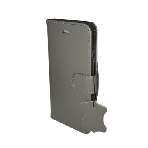 Premium Leather Wallet Case for iPhone 7/8/SE 2 Grey