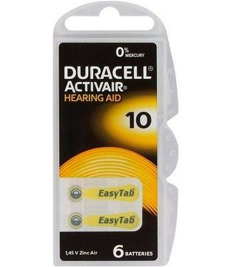 DURACELL Activair DA 10 (6 pack)