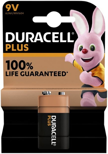DURACELL Plus MN1604 9V E- Block (1 pack)