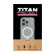 TITAN PROTECT Hardcase (MagSafe Compatible) for iPhone Duo clear