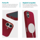 Premium Back Cover (MagSafe Compatible) for iPhone 17 Pro / 18 Pro Red