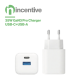 iNcentive Travel Adapter 35W GaN3 Pro 1x USB-C & 1x USB-A (VT402)