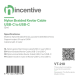 iNcentive Nylon Braided Kevlar Cable USB-C to USB-C 100W 2 meter (VT210)