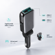 iNcentive 45W Rotatable Car Charger + Retractable USB-C Cable (VT334)