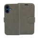PU Wallet Deluxe for iPhone 17 Pro Max/18 Pro Max Pearl Gray
