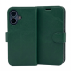 PU Wallet Deluxe for Galaxy A20s Dark Green