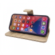 PU Wallet Deluxe for iPhone 11 Pro Champagne Gold