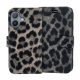 PU Wallet Deluxe Galaxy for S22 Ultra Panther Grey