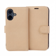PU Wallet Deluxe for iPhone X/XSS Ivory Beige