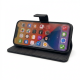 PU Wallet Premium for Galaxy A13 4G/5G Pitch Black NEW