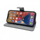 PU Wallet Premium for Galaxy S24 Ultra Denim Grey NEW