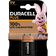 DURACELL Plus MN1604 9V E- Block (1 pack)