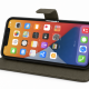 PU Wallet Premium for iPhone 13 Mini Fox Grey
