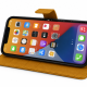 PU Wallet Premium for iPhone 13 Pro Horizon Orange
