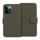 PU Wallet Premium for iPhone 13 Pro Max Fox Grey